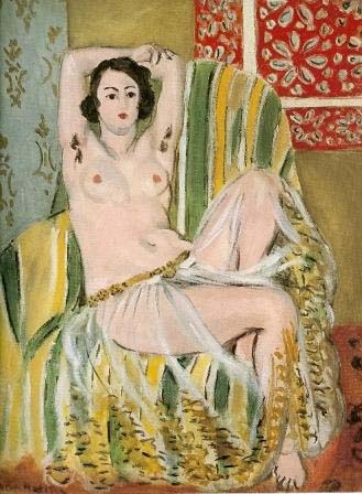 Odalisque with Raised Arms,